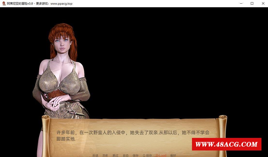 图片[1]-【欧美SLG/汉化/动态】阿莱尼亚的冒险v0.8 汉化版【PC+安卓/2.1G】