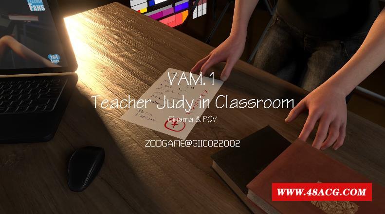 【3D极品/全动态】[VAM] 黑斯美人：与Judy老师的课后辅导 步冰双视角版【新作/4G】-游戏广场