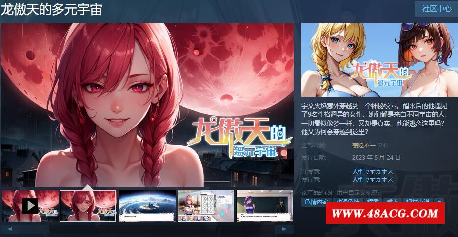 图片[1]-【养成SLG/中文】龙傲天的多元宇宙：全DLC+角涩扩展 V1.3官中步冰作必版【更新/800M】-ACG宝库