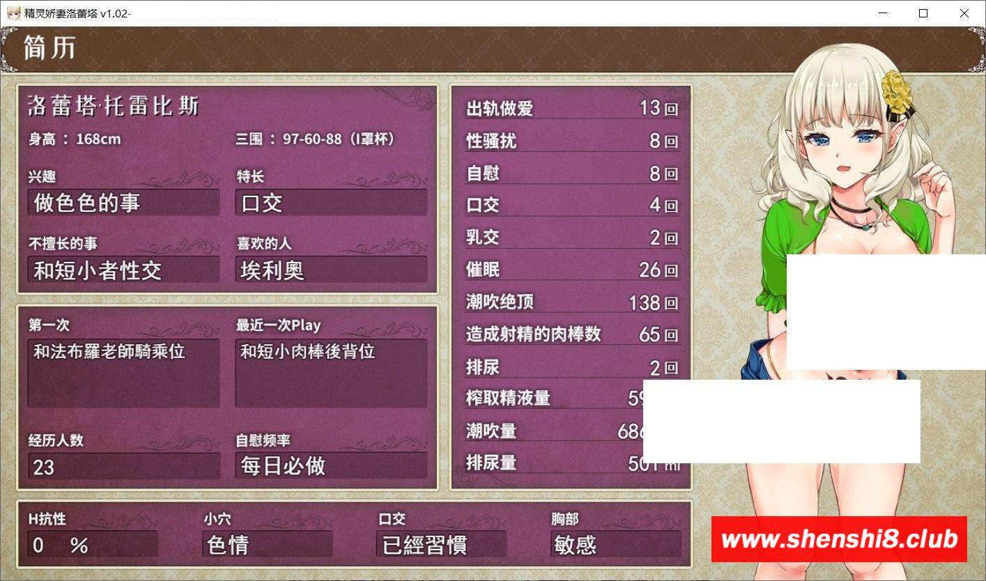 图片[3]-【爆款绿帽RPG/中文/动态CG】精灵娇妻洛蕾塔 V1.02 STEAM官中步冰版+存档【新作/1.2G】-ACG宝库