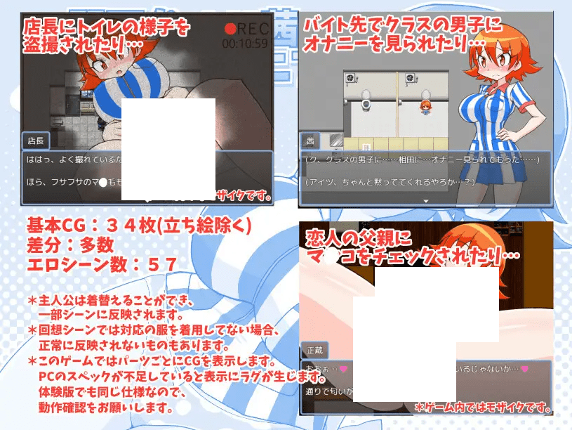 图片[4]-[PC-RPG游戏] 【RPG/机翻/新作/NTR】関西弁JK茜のエッチなコンビニアルバイト(仮)[A071054]【1G/度盘】-ACG宝库